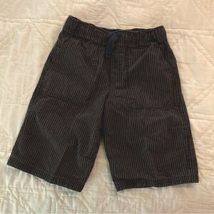 Gymboree | Boys Black Striped Bermuda Casual Shorts size 8